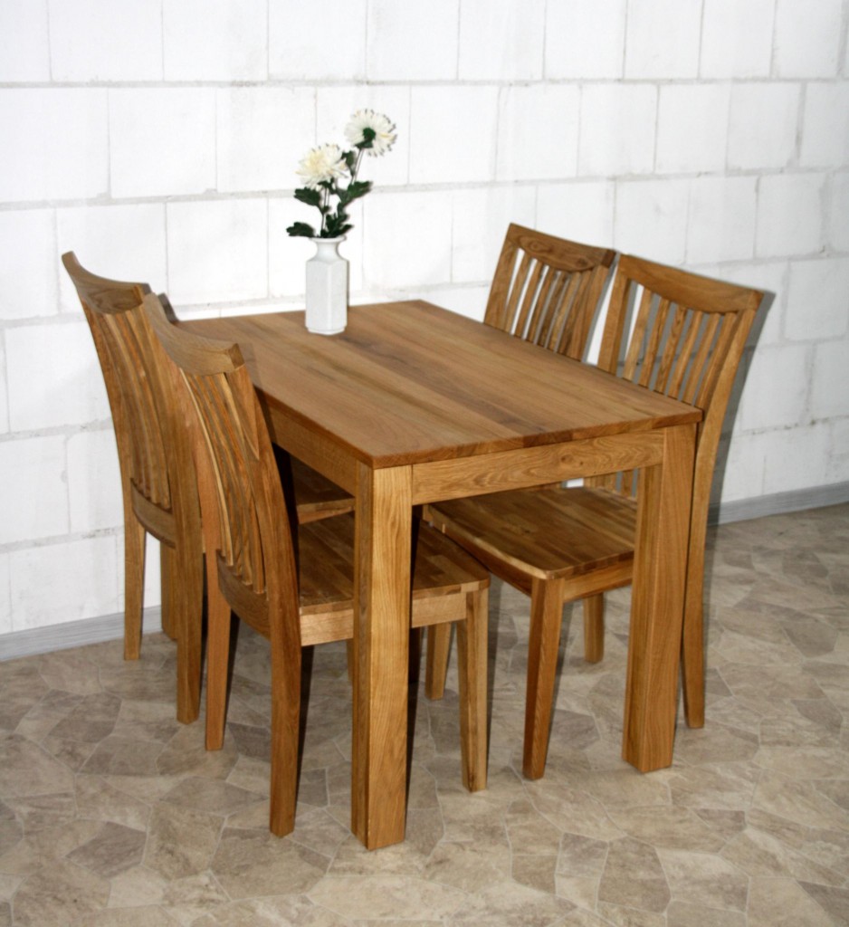 Esstisch Tisch klein 110x70 kleiner Küchentisch massiv ...