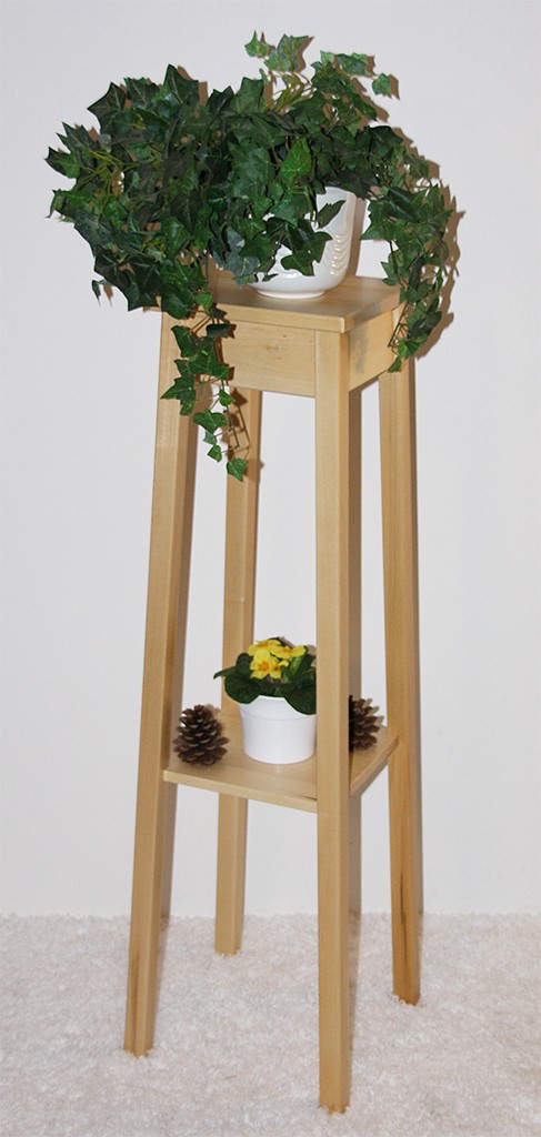 Massivholz Blumentisch Blumenhocker Blumenständer 100 Holz massiv natur