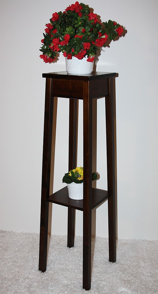 Massivholz Blumentisch Blumenhocker Blumenständer 3er Set holz massiv