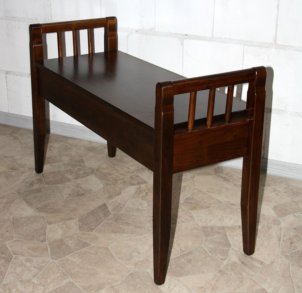 Sitzbank sitztruhe truhenbank küchen bank bad massiv holz kolonial ...