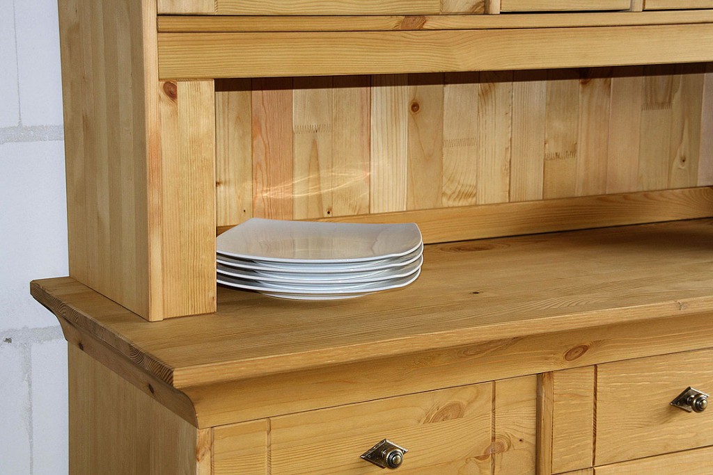 Buffetschrank küchen schrank buffet esszimmer kiefer massiv holz ...