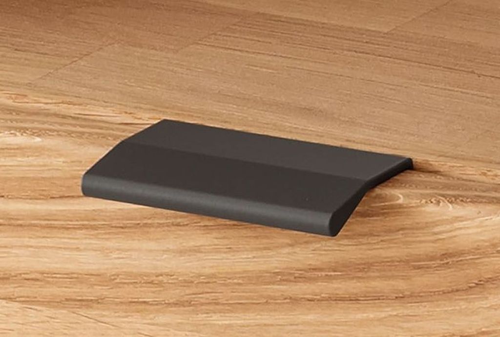 Griffe 6 - Winkelgriff schwarz 7cm
