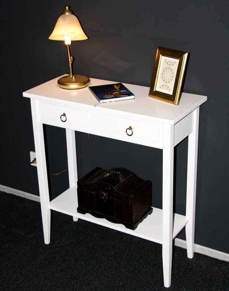 Massivholz Konsolentisch Wandtisch Beistelltisch ...