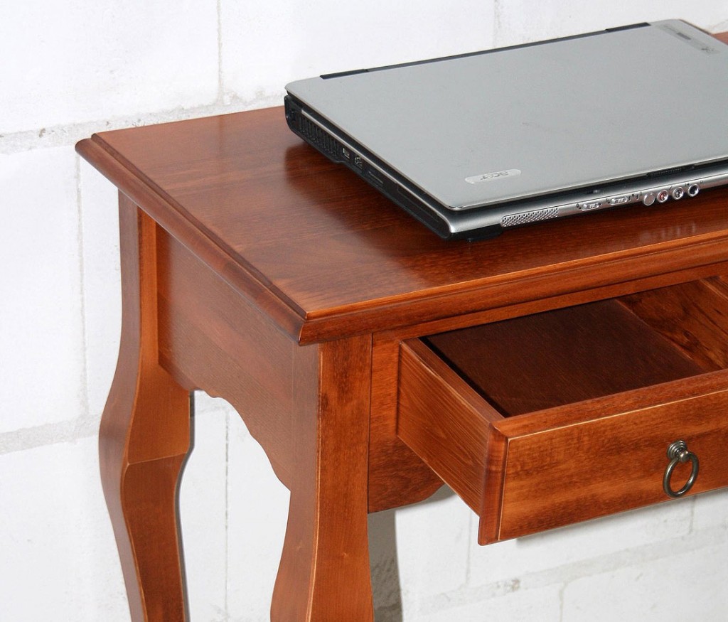 Massivholz Sekretär Wandtisch Beistelltisch Schreibtisch Konsolentisch