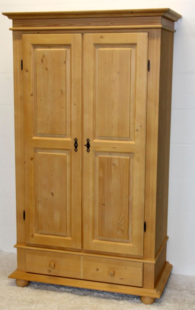 Kleiderschrank Holz Massiv - Wohn Design Love