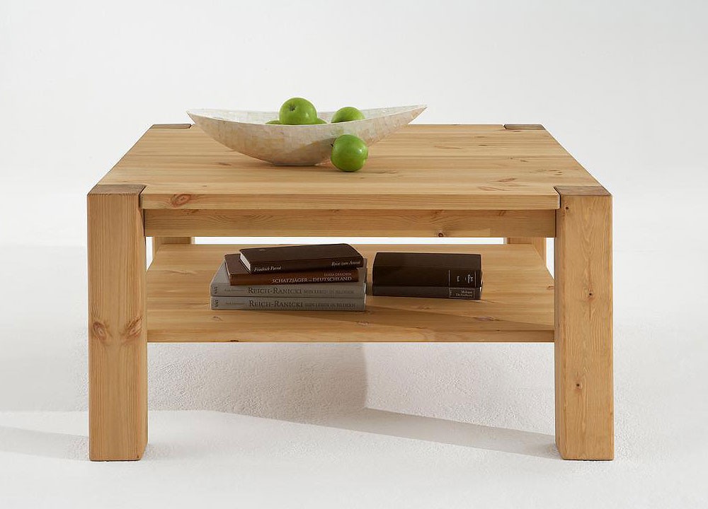 Massivholz Couchtisch 90×90 Sofatisch Wohnzimmertisch Massivholz Couchtisch 90×90 Sofatisch Wohnzimmertisch