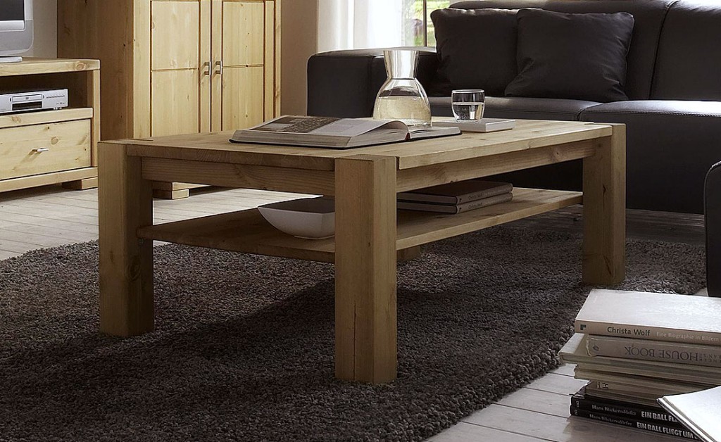 Massivholz Couchtisch 120×74 Sofatisch Wohnzimmertisch Massivholz Couchtisch 120×74 Sofatisch Wohnzimmertisch