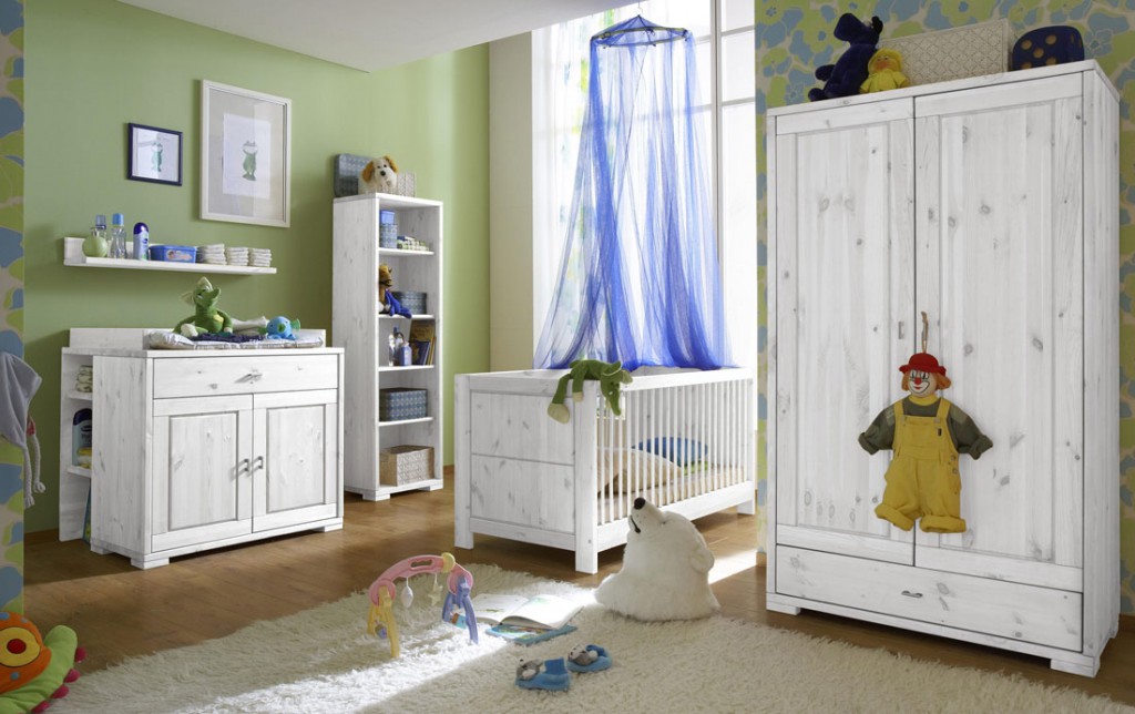 Kinderzimmer komplett kiefer massiv: kinderzimmer odette komplett ...