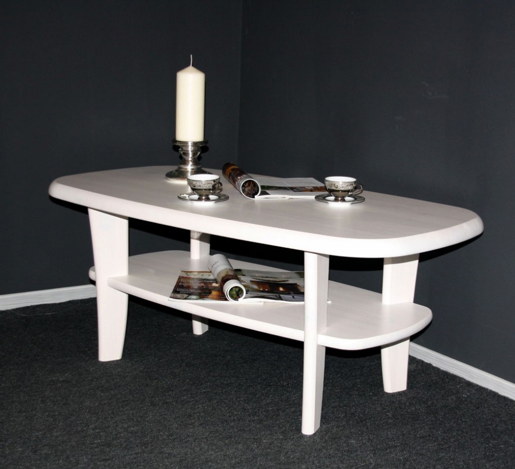 Gartenmobel Rattan Weib Gunstig : 116×61 Massivholz Sofatisch Kiefer Beistelltisch weiß lasiert Gartenmobel Rattan Weib Gunstig : 116×61 Massivholz Sofatisch Kiefer Beistelltisch weiß lasiert