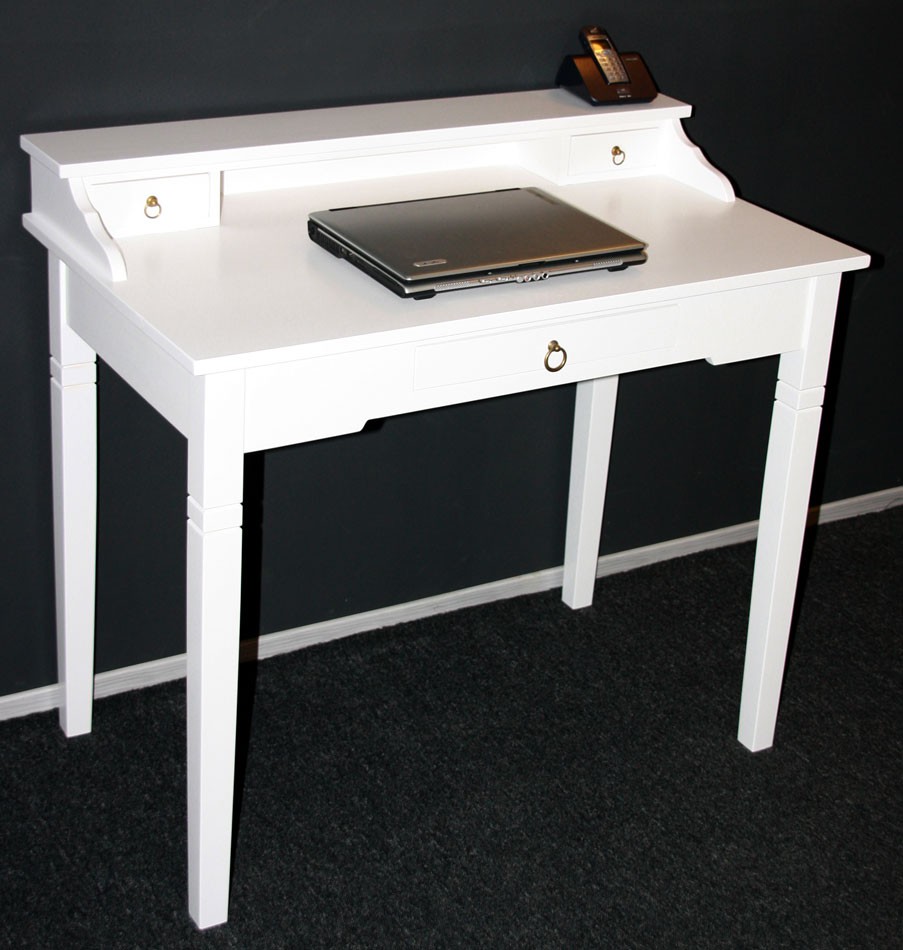 Massivholz Sekretär Konsolentisch Schreibtisch Holz massiv ...