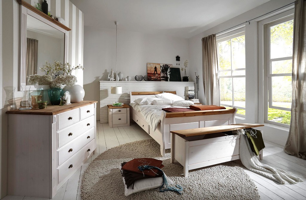 Schlafzimmer mit boxspringbett gebraucht: bett mit matratze und ...