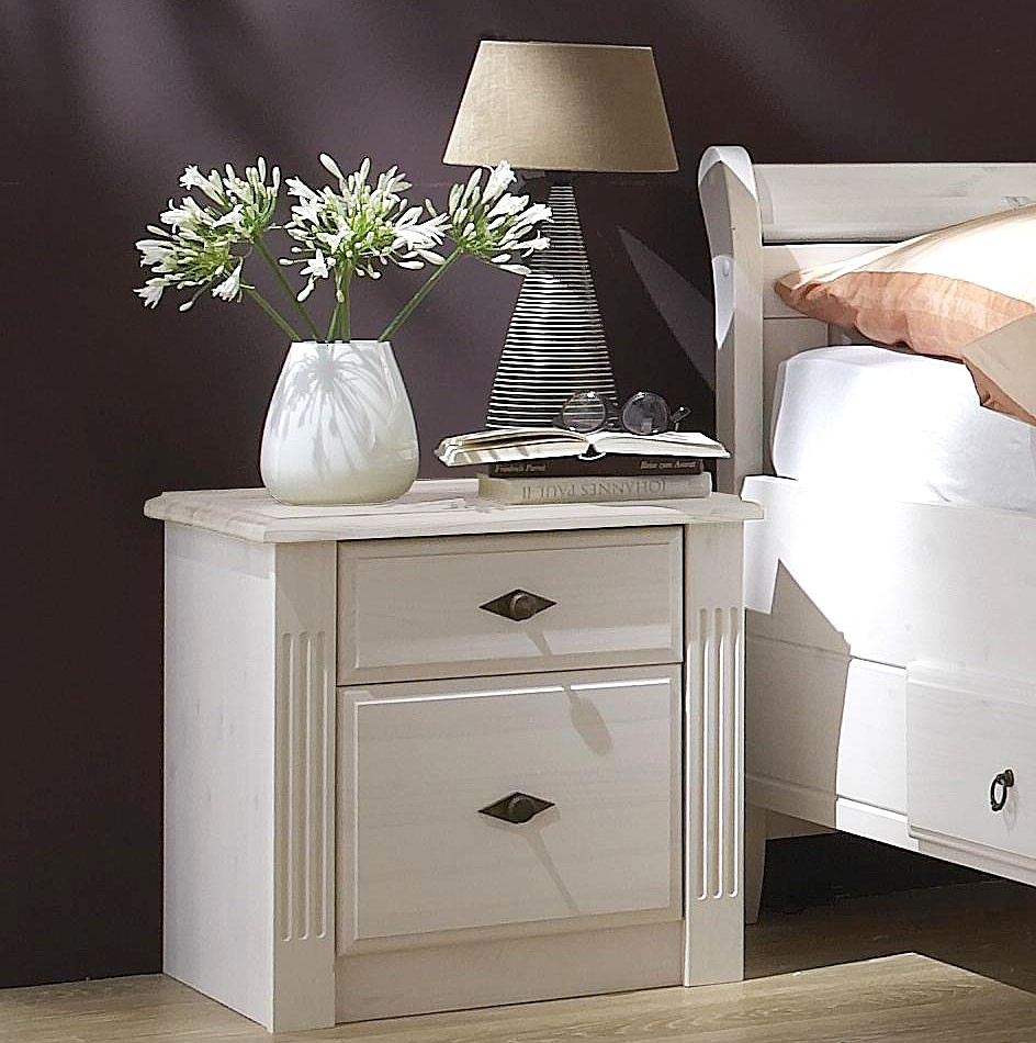Nachtschrank Nachttisch Holz Alt