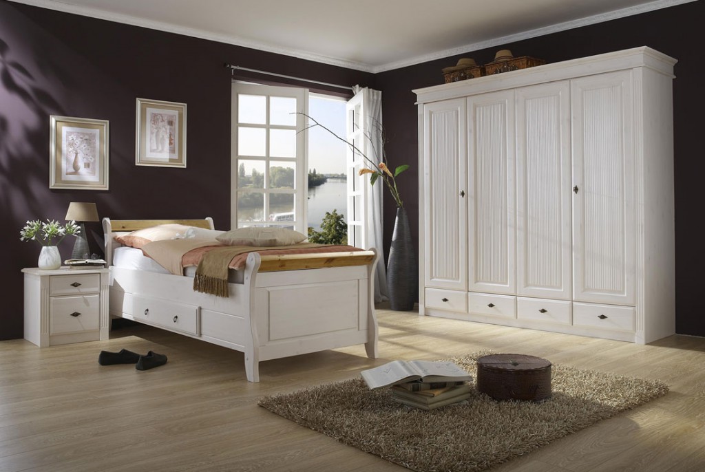 Schlafzimmer komplett massiv: schlafzimmer echtholz. komplett ...