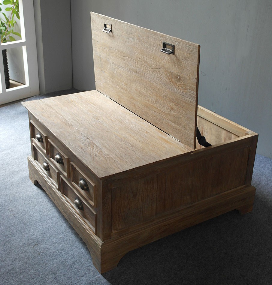 Massivholz Couchtisch Truhentisch Sofatisch Teak massiv unbehandelt Couchtisch Truhentisch Holz ~ Massivholz Couchtisch Truhentisch Sofatisch Teak massiv unbehandelt